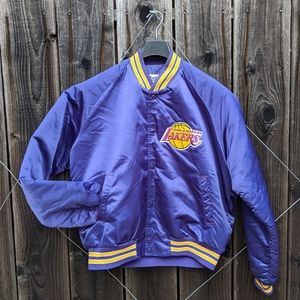 90's Chalk Line Laker's Jacket
